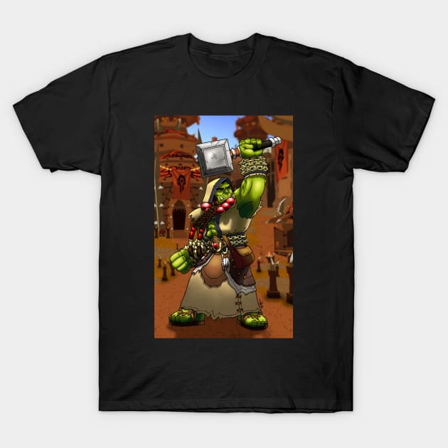 Thrall's Hammer T-Shirt by n0b0d1